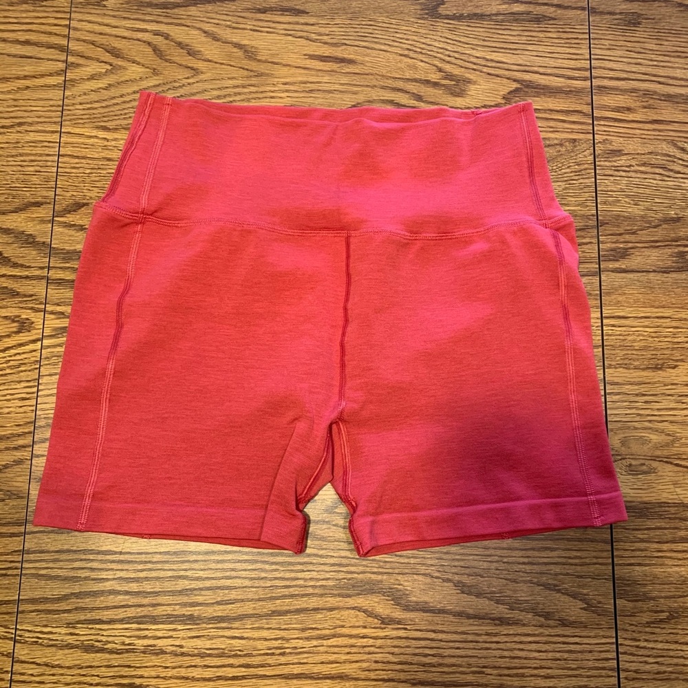 Alphalete Red Revival Shorts
